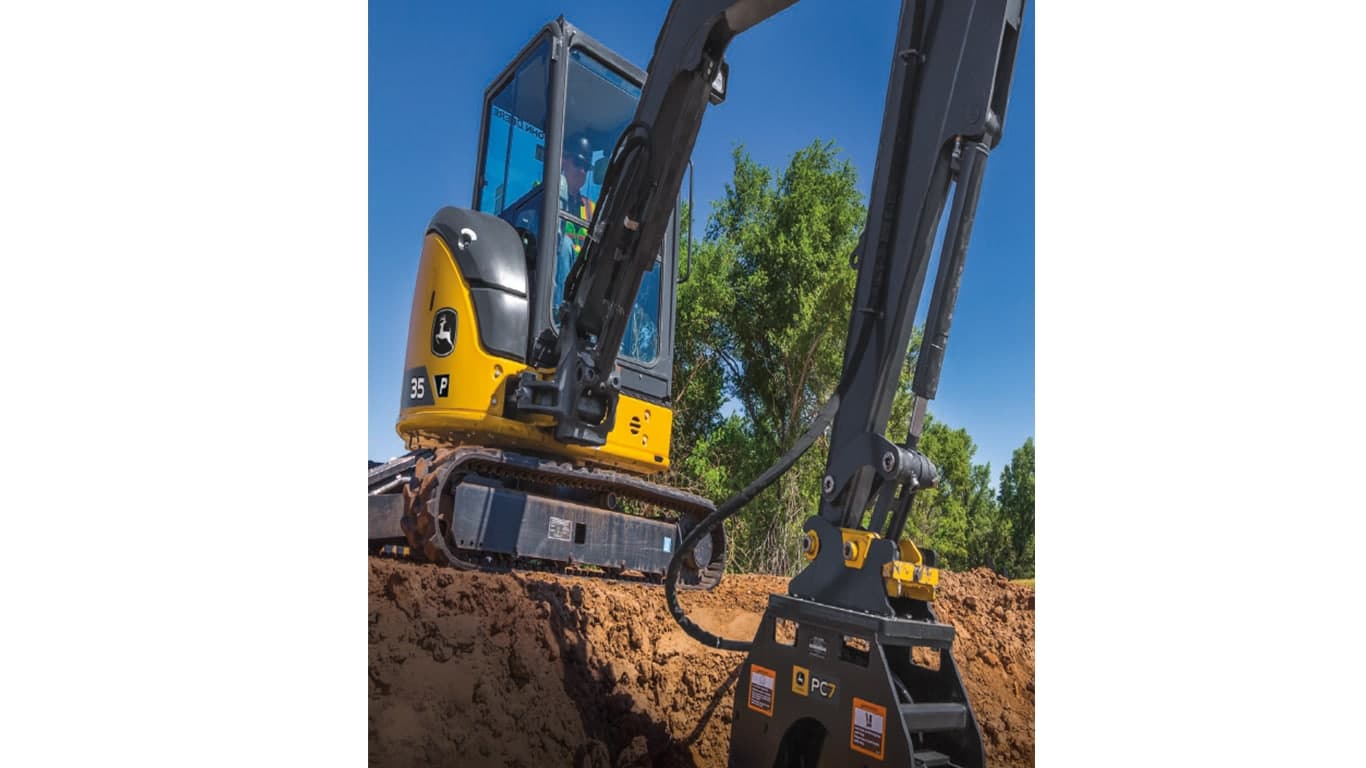 New John Deere 35 P-Tier Compact Excavator at Papé Machinery Ag & Turf