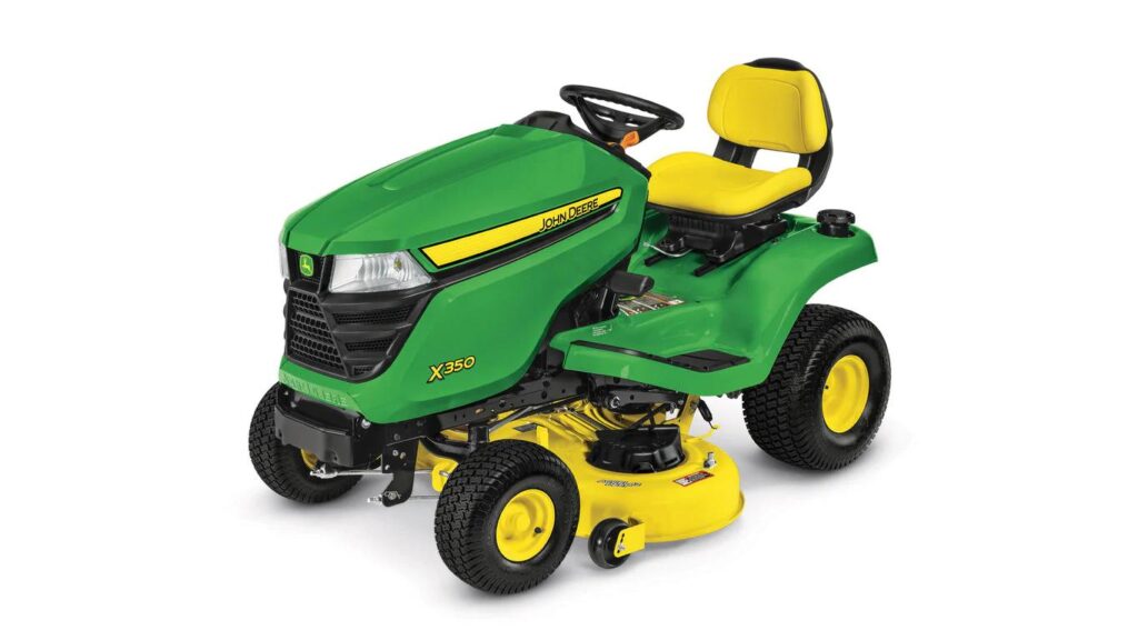 New John Deere X350 Lawn Tractor with 42-inch or 48-inch Deck at Papé Machinery Ag & Turf