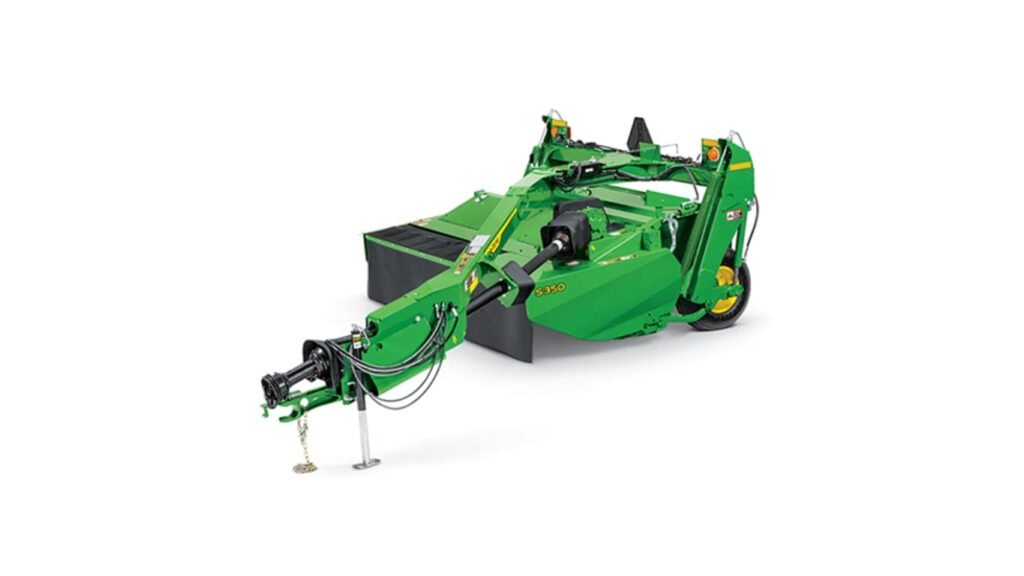 New John Deere S350 Mower-Conditioner at Papé Machinery Ag & Turf