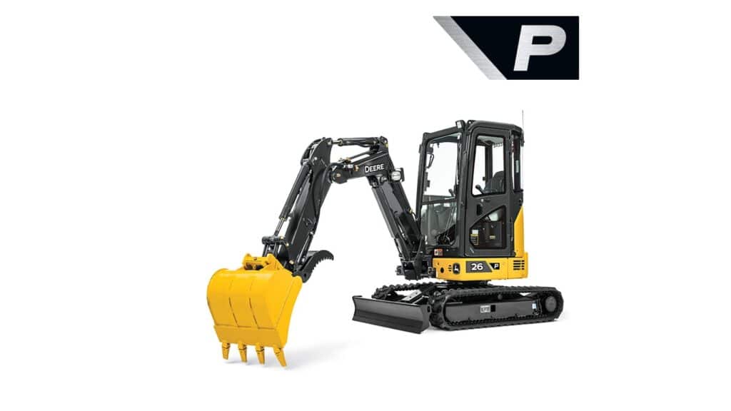 New John Deere 26 P-Tier Compact Excavator at Papé Machinery Ag & Turf