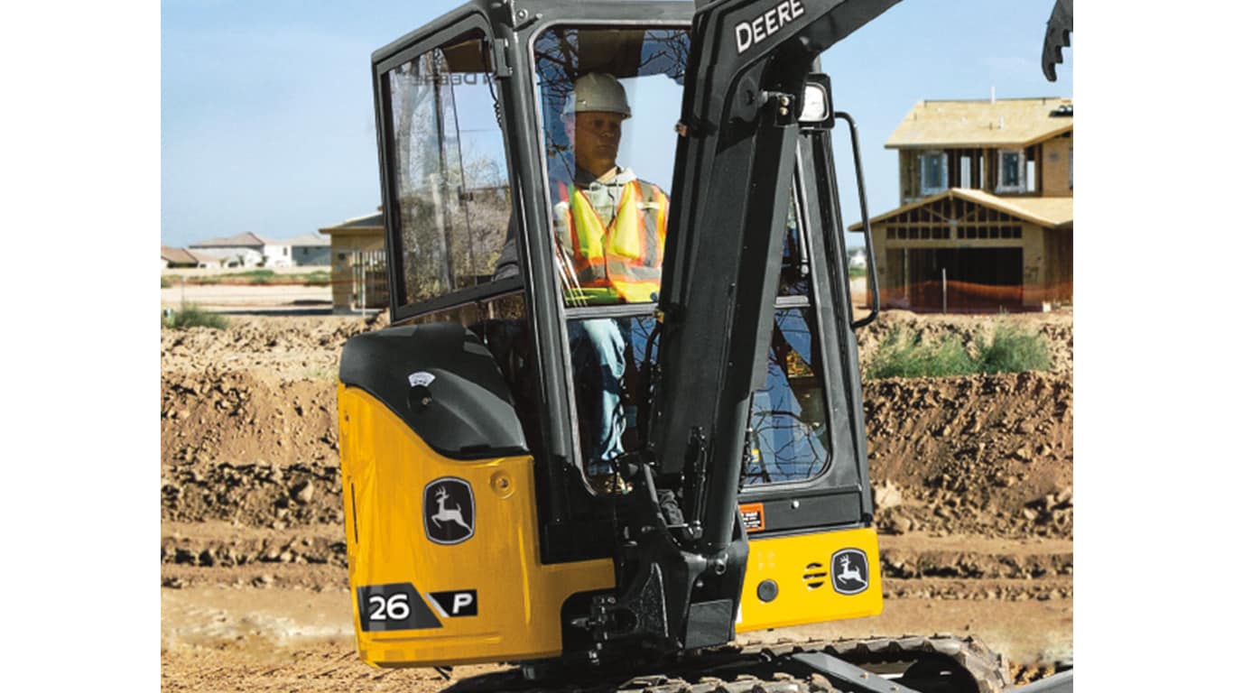 New John Deere 26 P-Tier Compact Excavator at Papé Machinery Ag & Turf