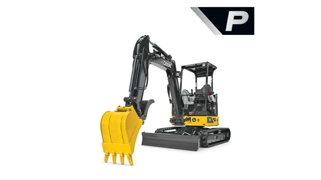 New John Deere 35 P-Tier Compact Excavator at Papé Machinery Ag & Turf