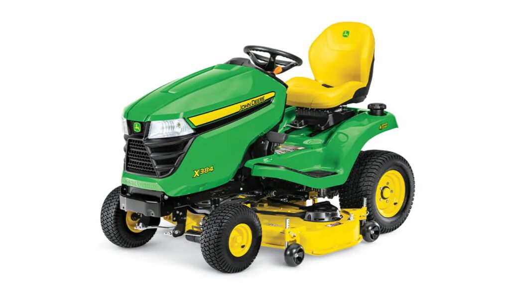 New John Deere X384 Lawn Tractor with 48-inch Deck at Papé Machinery Ag & Turf