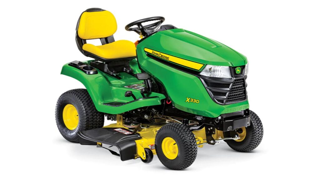 New John Deere X330 Lawn Tractor with 42-inch, 48-inch Deck at Papé Machinery Ag & Turf