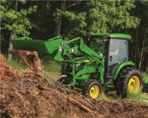Clearing Land With A Compact Tractor