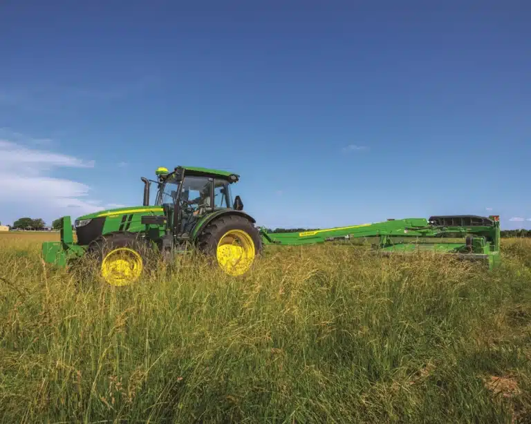 John Deere Tractor - in brush