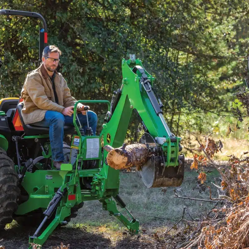John Deere 370B Backhoe