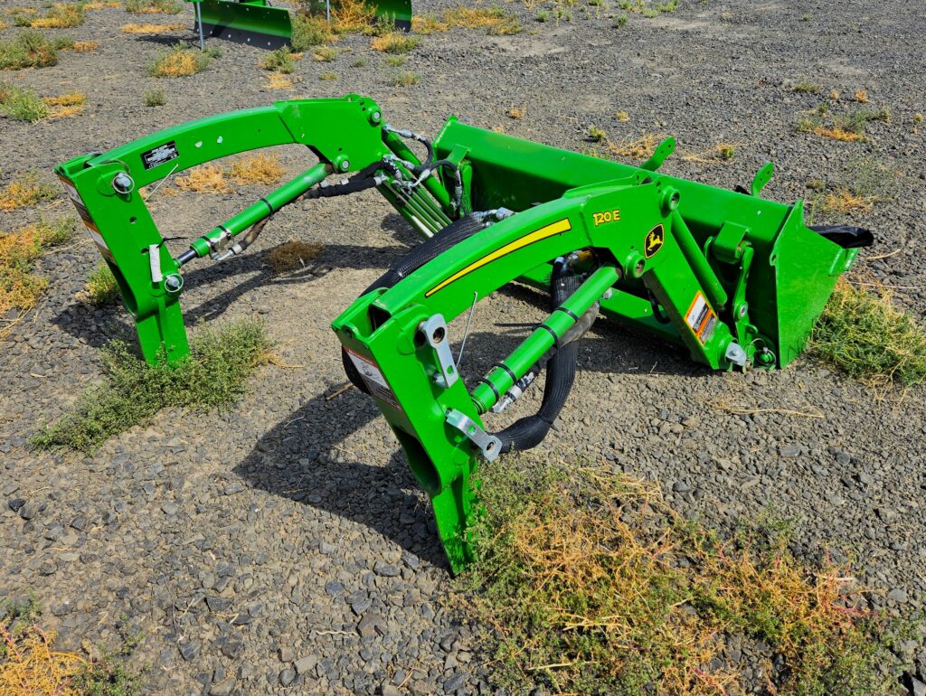 New 2023 John Deere 120E at Papé Machinery Ag & Turf in Colfax, WA