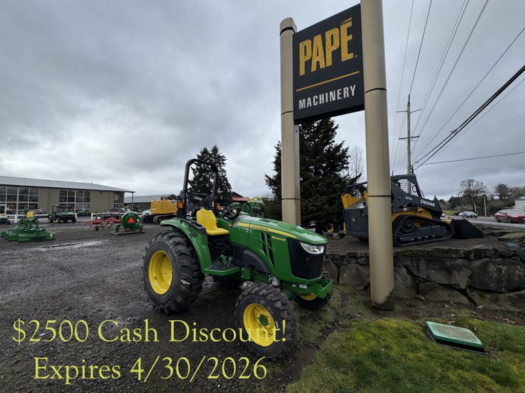 New 2025 John Deere 4044M at Papé Machinery Ag & Turf in Hillsboro, OR