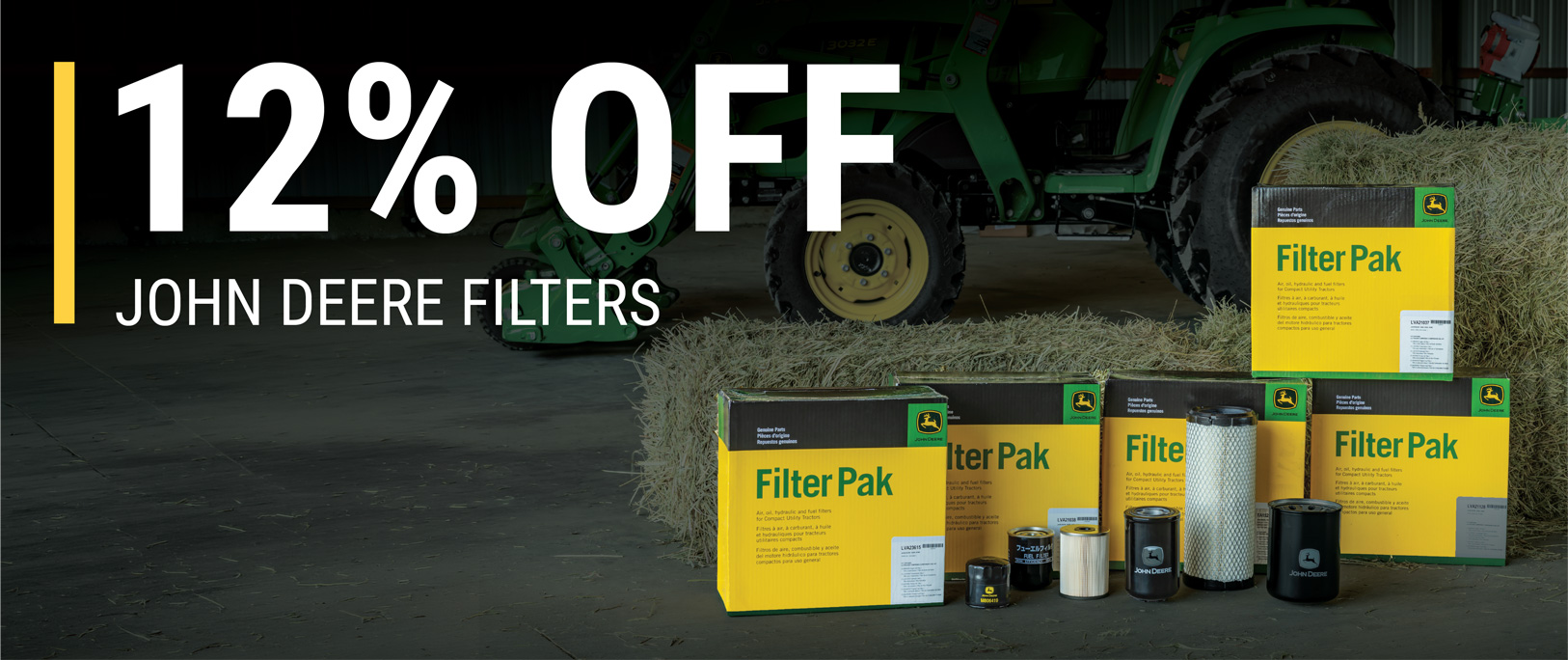 Save on John Deere filters!